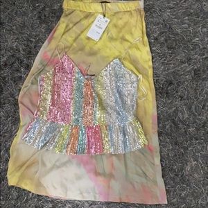 Zara skirt set